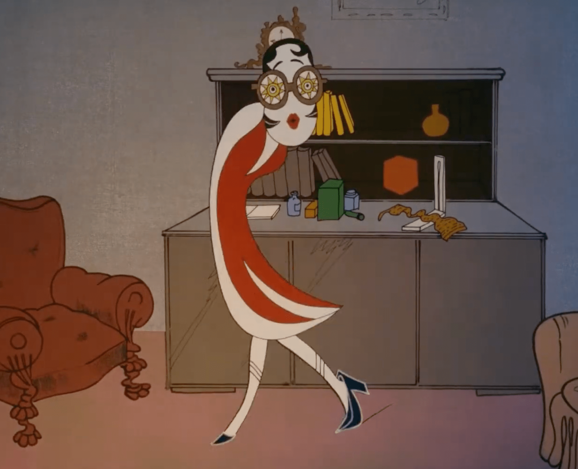 Con un pie deformado en el cine animado húngaro: una mirada hacia el arte  de György Kovásznai – Afuera, image size:1842x1495